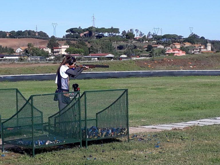 Luquenses en el Mundial de Tiro a la Hélice en Roma