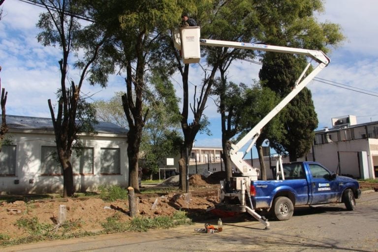 Obras en distintas escuelas de Tres Arroyos