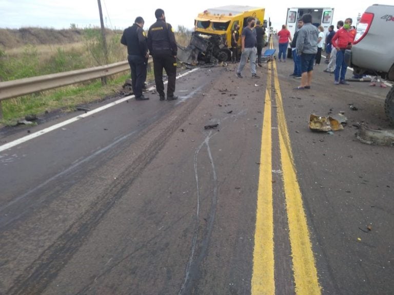 Choque Fatal en el acceso de Empedrado, Corrientes (Vía Corrientes)