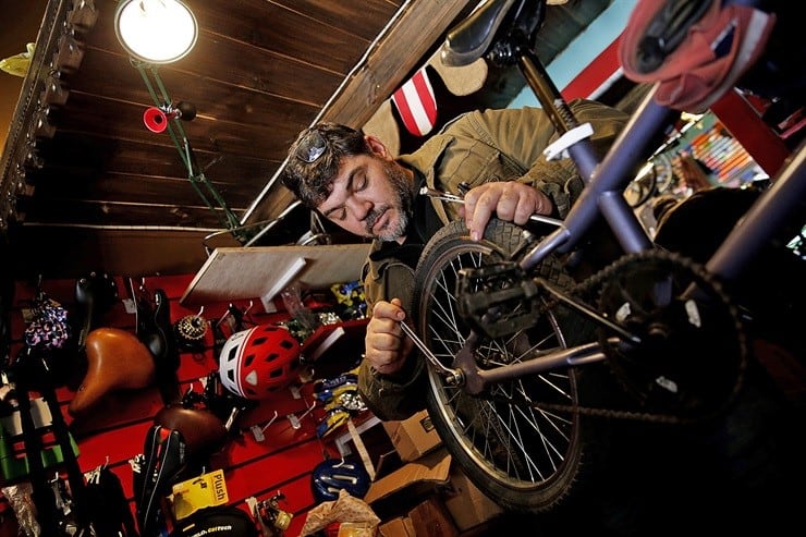 Bicicletas Populares, en Palermo