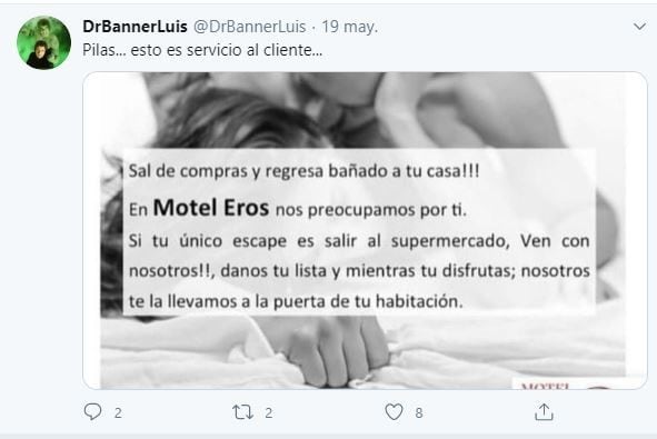 El servicio que ofrece el hotel alojamiento.