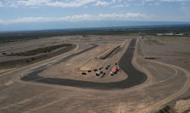 El Villicum, desde la altura.