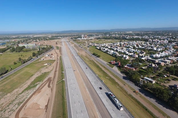 Las fotos de la apertura del primer tramo del cierre de la Circunvalación entre la Ruta 5 y el Arroyo La Cañada.