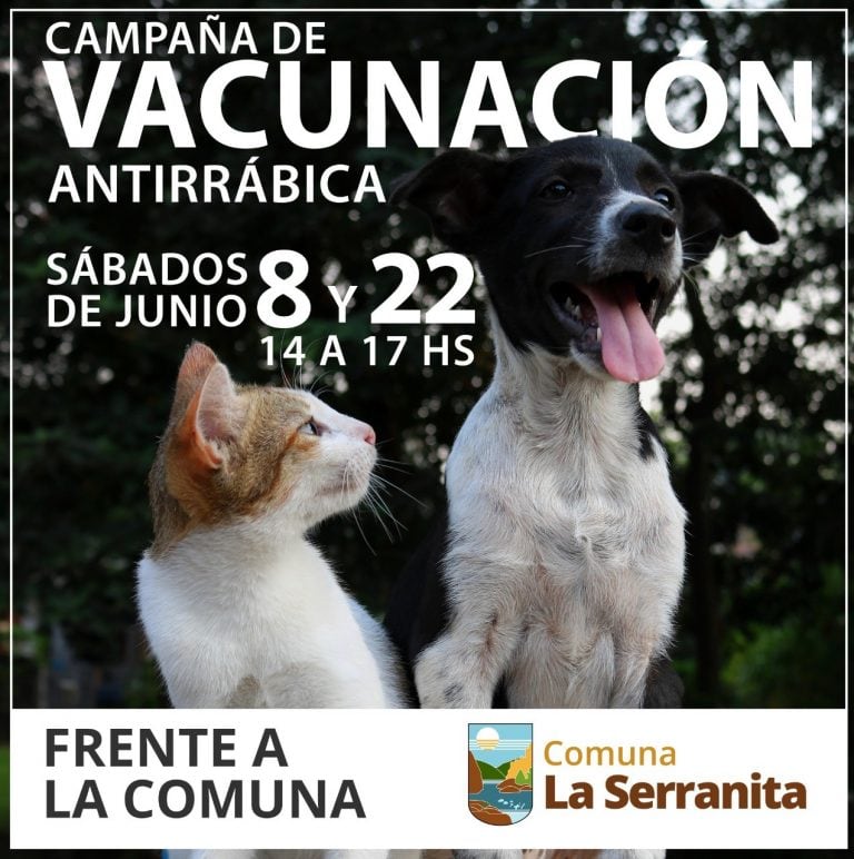 Campaña de Vacunación Antirrábica en La Serranita.