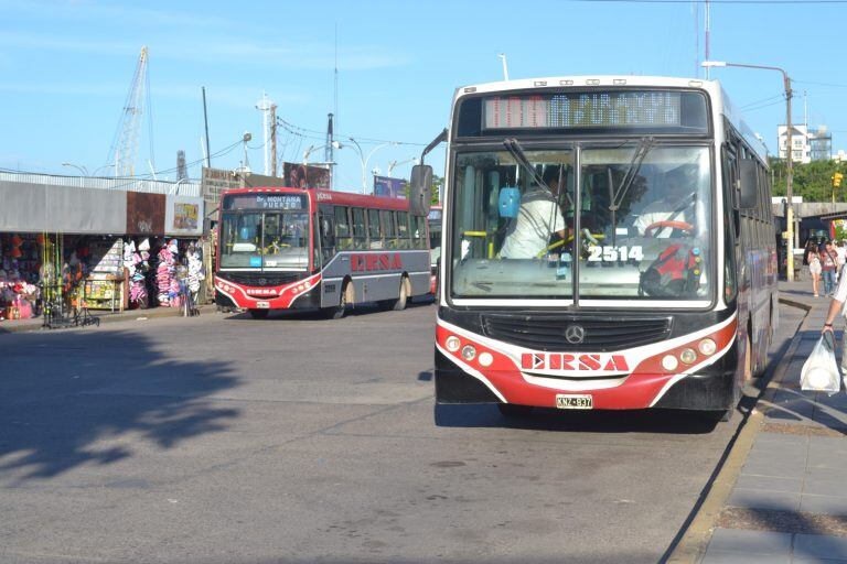 Servicio de colectivos normal en Corrientes.