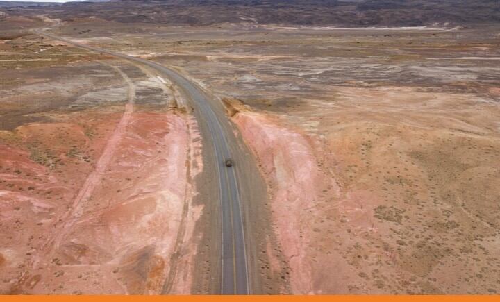 Rutas escénicas en Parque Patagonia.