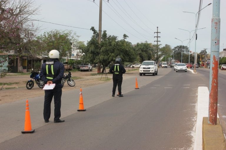 El dispositivo se llevó a cabo este martes por la mañana y se extendió a lo largo de avenida Sabin. (Web).