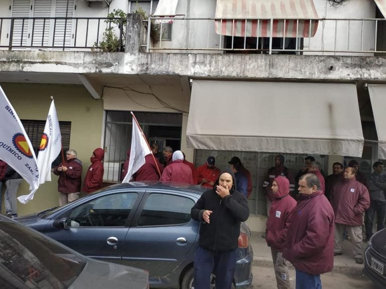 Marcha de despedidos de Unilever
Crédito: M. Obrero