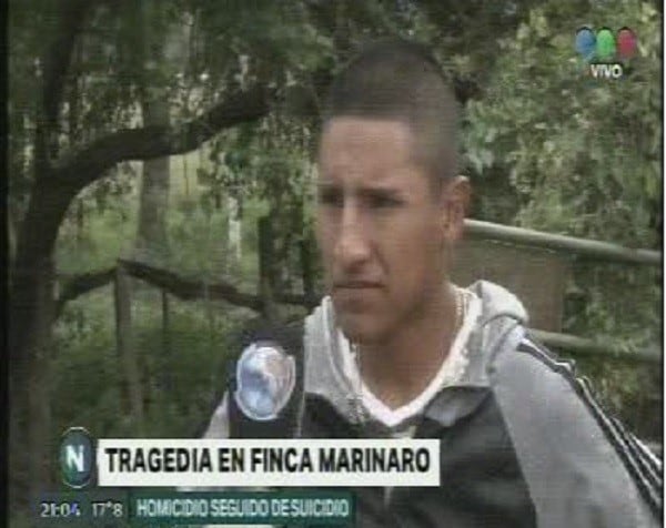 Jorge Tapia hablando con Canal 11.