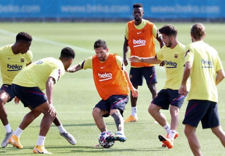 Barcelona se prepara para enfrentar a Bayern Munich por la UEFA Champions League (Foto: FC Barcelona/EFE/EPA)