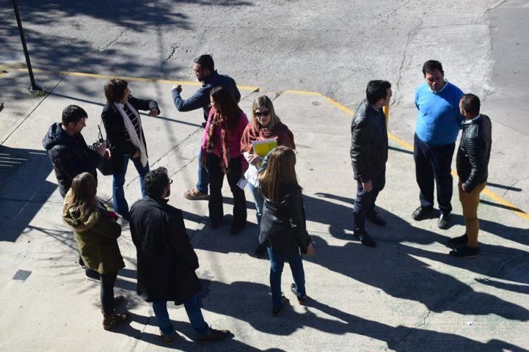 Reunión del Comité de Crisis San Luis en Villa de Merlo.