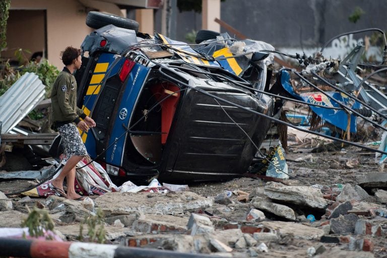 (Photo by Bay ISMOYO / AFP)