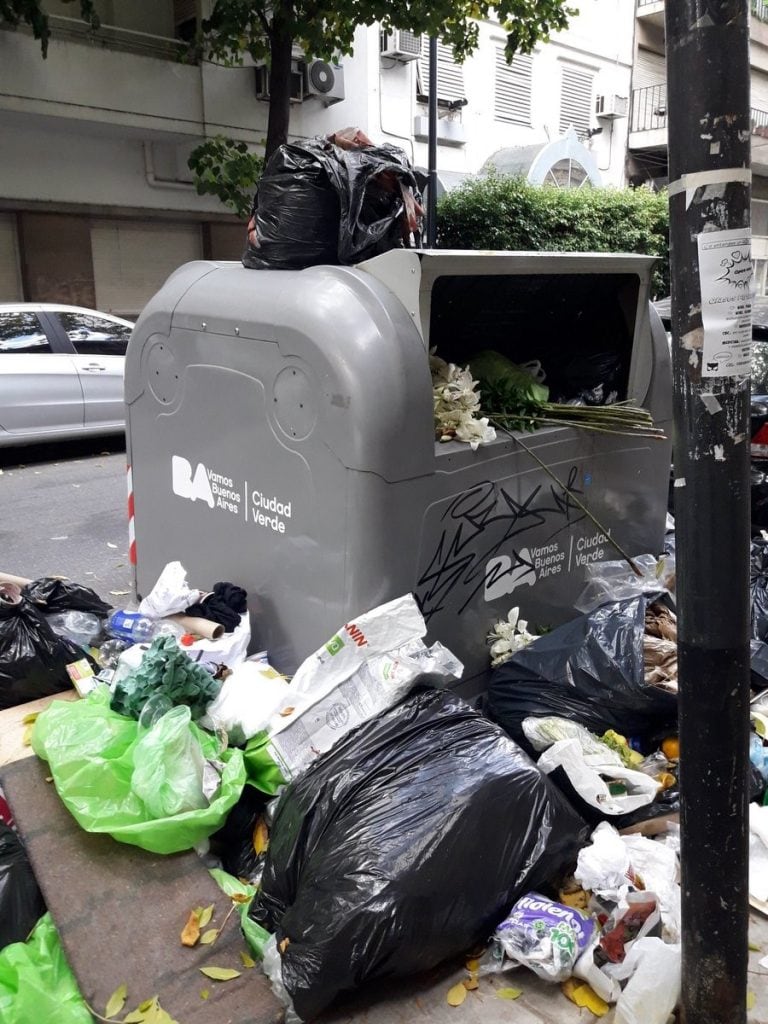 Basura en Buenos Aires (Foto: Vía País)