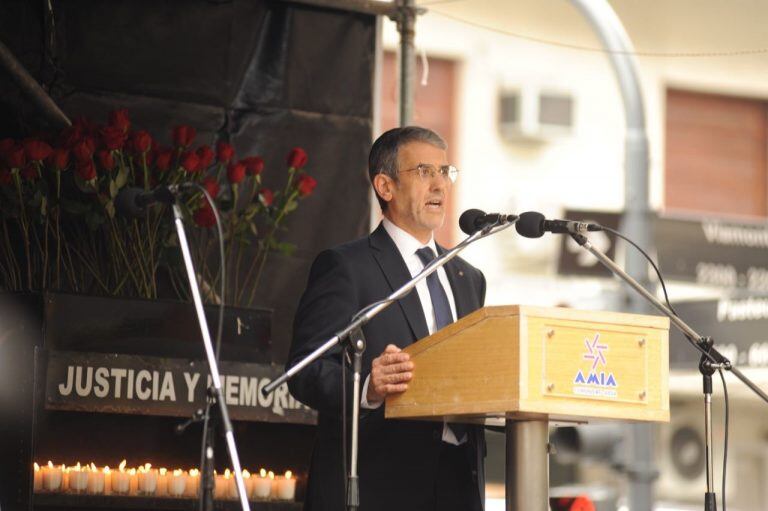 Agustín Zbar, presidente de AMIA (Foto: Federico López Claro)