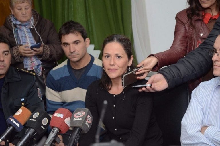 Conferencia de prensa de la jueza Virginia Palacios