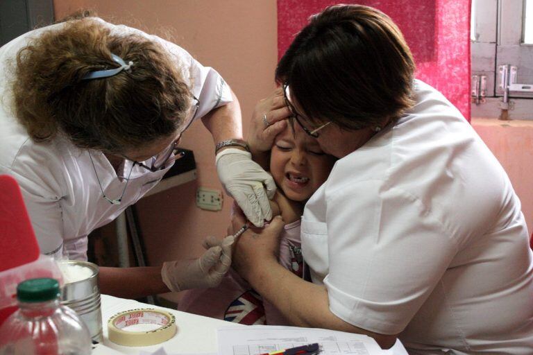 Campaña vacunacion Arroyito Hospital Rodriguez