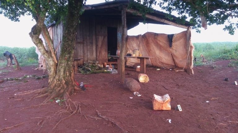 Avelino Delgado Dure apareció muerto en un campamento donde trabajaba en una plantación de mandioca.