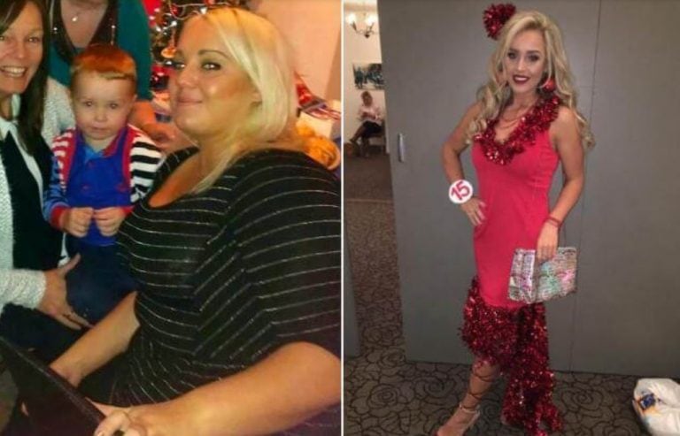 El impresionante cambio físico de una joven a la que su novio abandonó "por gorda" (Foto: Instagram/@jenatkinuk)