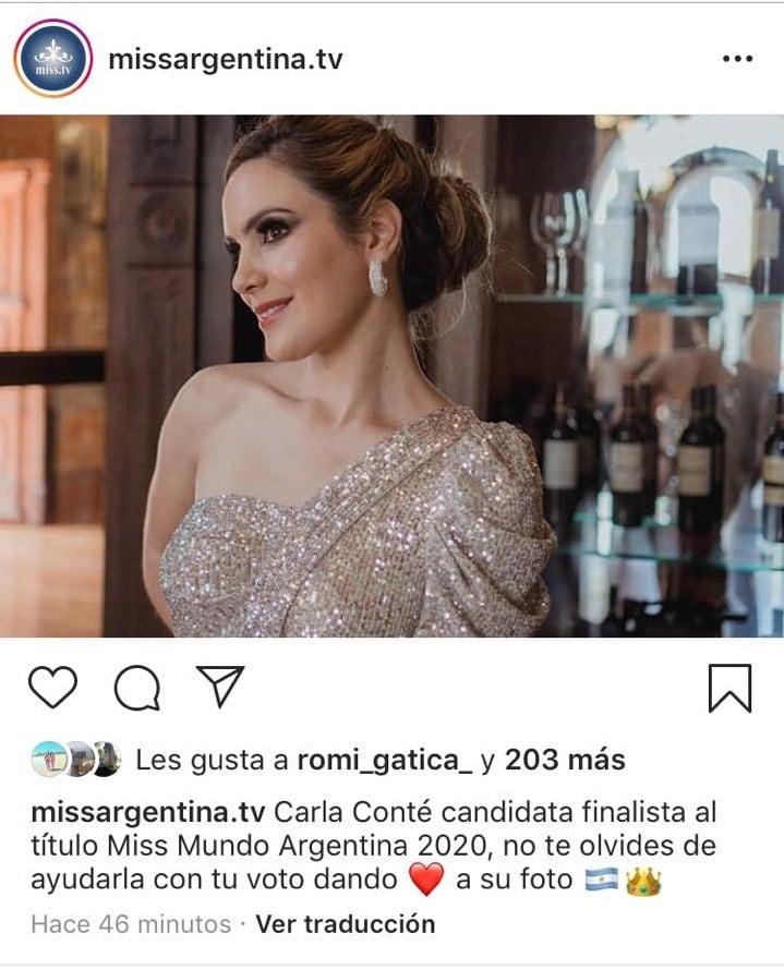 La foto de Carla.