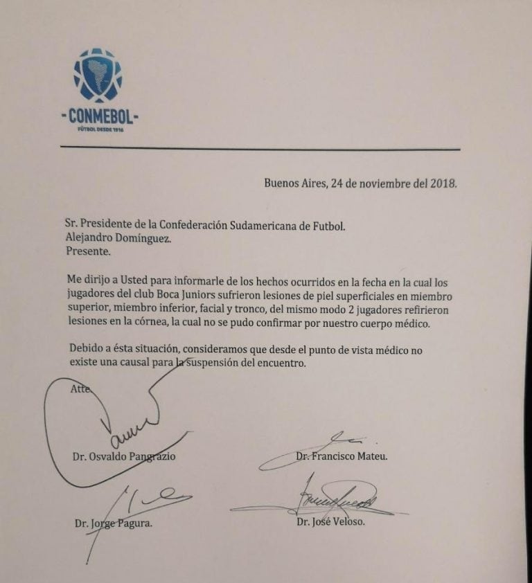 Carta médicos