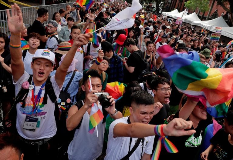 Taiwán se convierte en el primer país asiático en legalizar el matrimonio homosexual (EFE)