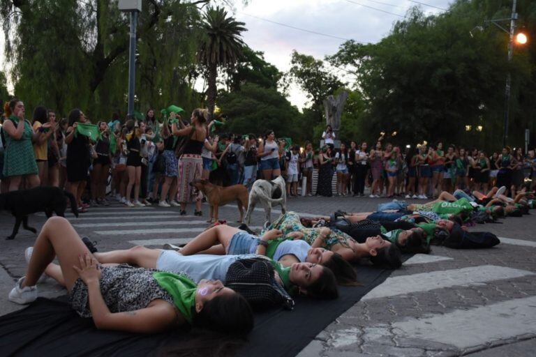 Pañuelazo en San Luis. Foto: El Diario de la República.