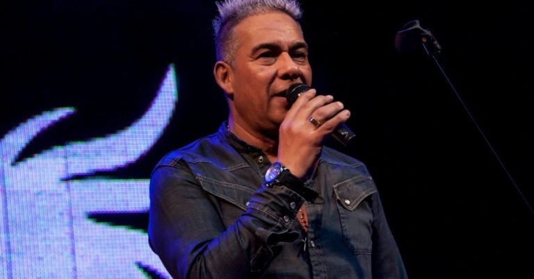 Pablo Lanzallamas Brizuela, cantante de cuarteto