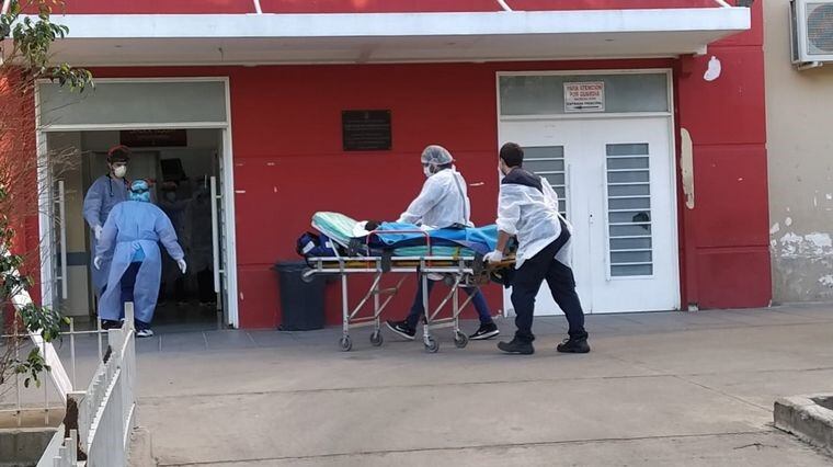 La niña evoluciona favorablemente en el Hospital Pediátrico de la ciudad de Córdoba (Foto: Cadena 3).