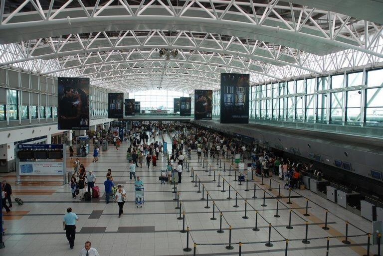 Aeropuerto internacional de Ezeiza.