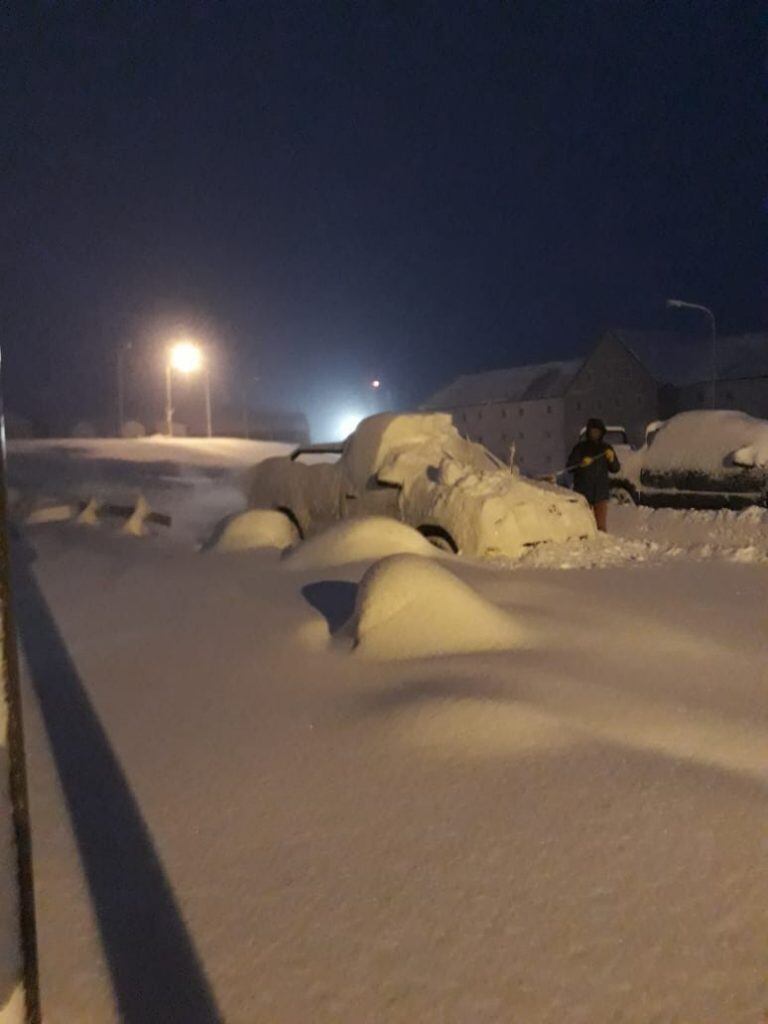 Nieve en Las Leñas