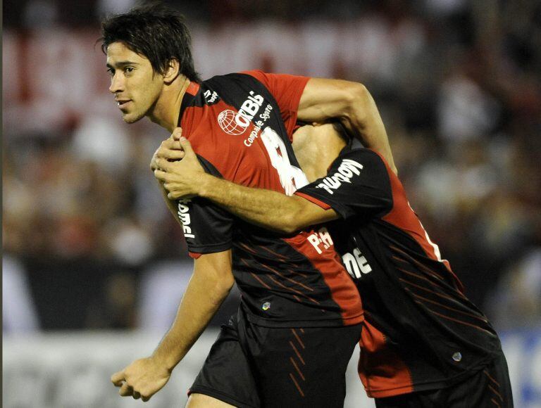 Pérez en su época en Newell's.