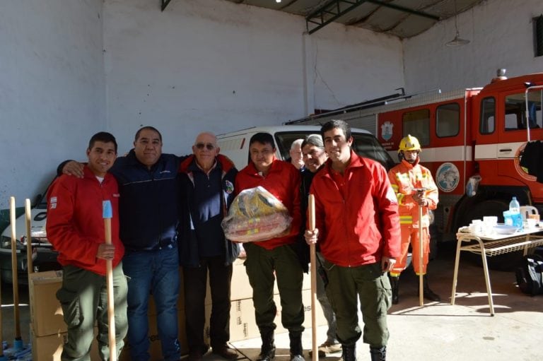 Bomberos de Mina Clavero