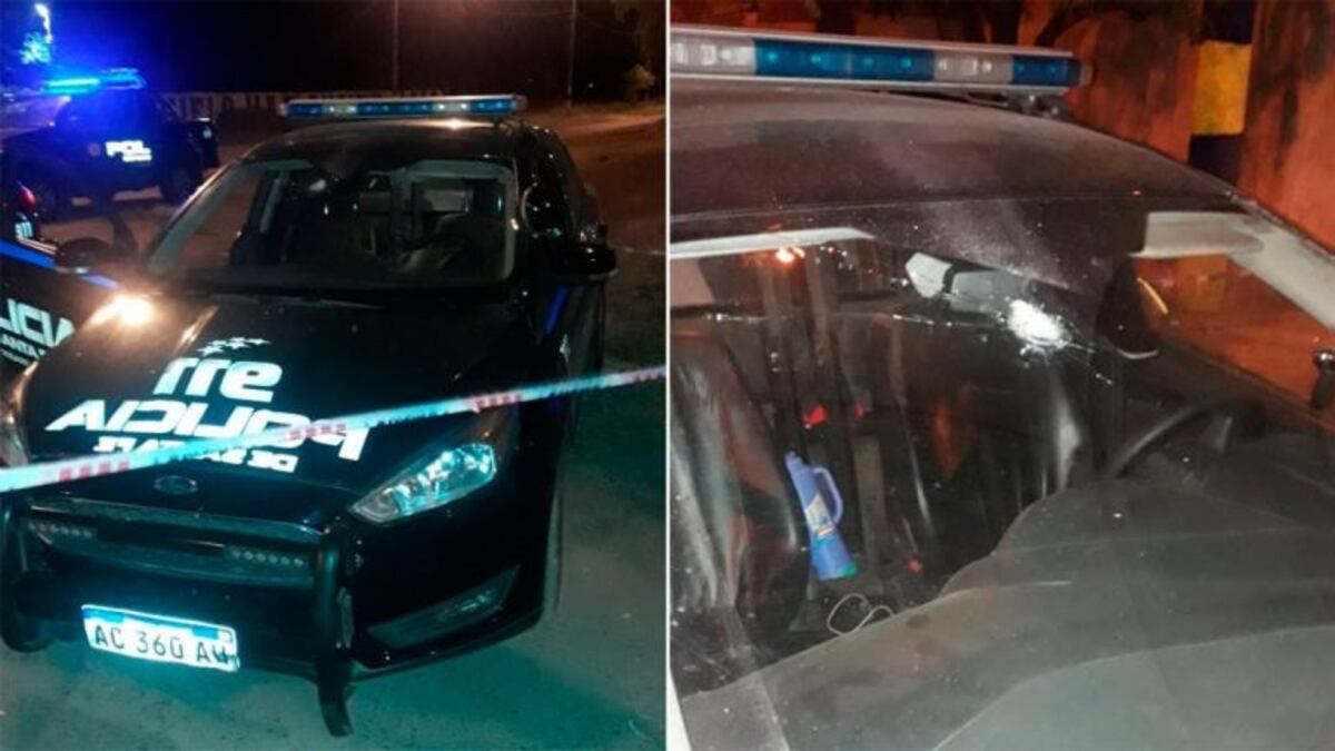 Balearon un patrullero y un policía resultó herido