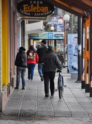 El centro de Esqul esta retomando a la actividad.