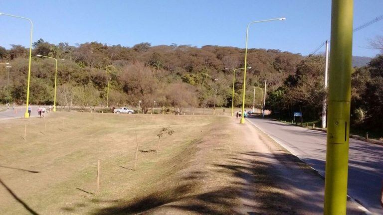 Se puede realizar actividades al aire libre en la rotonda de Horco Molle. (Vía Tucumán)