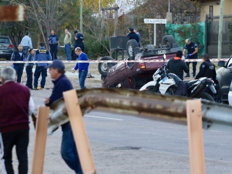 Alberto Sebastián Petean Pocoví fue detenido tras volcar con su camioneta al verse rodeado por las fuerzas de seguridad.