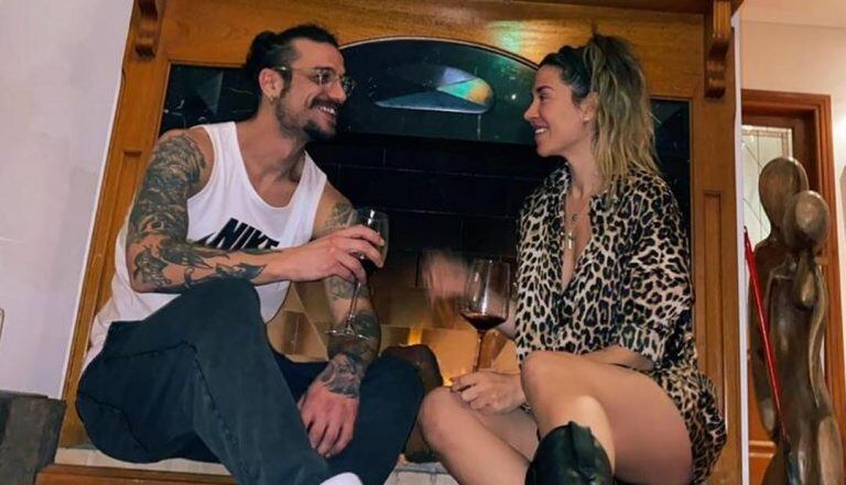 Jimena Barón y Daniel Osvaldo (Foto: Instagram)