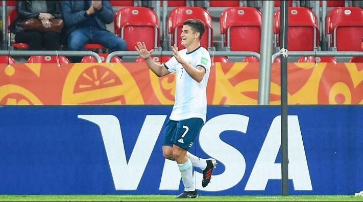 Julian Alvarez seleccionado sub 20 Argentina