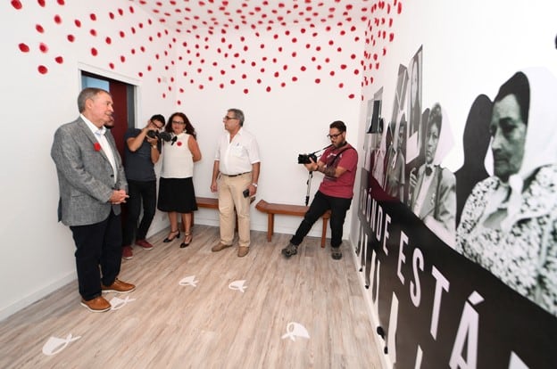 Las obras de refacción en el Archivo Provincial de la Memoria inauguradas por el gobernador Juan Schiaretti.