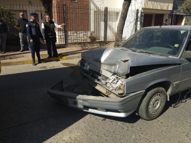 Choque en cadena en Alta Gracia