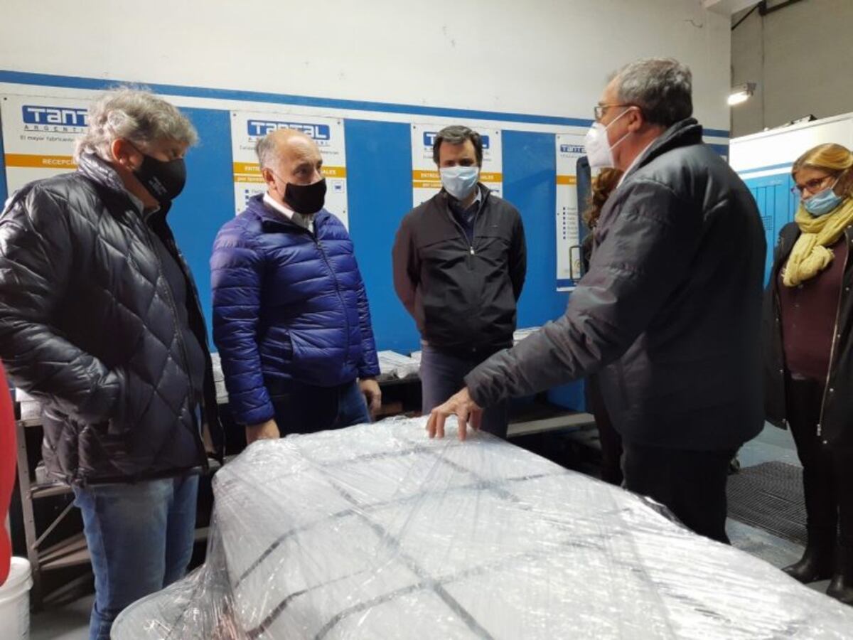 Acastello visitó las localidades de Santa Rosa y Villa General Belgrano