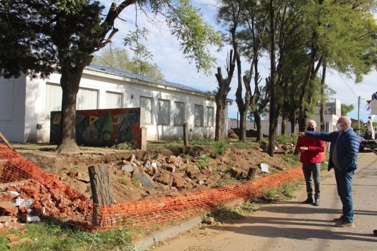 Obras en distintas escuelas de Tres Arroyos