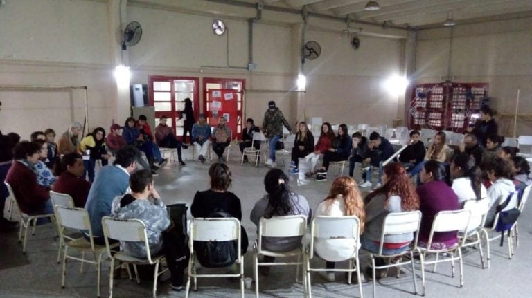 Taller para el fortalecimiento de las trayectorias escolares en la ciudad de Unquilo.