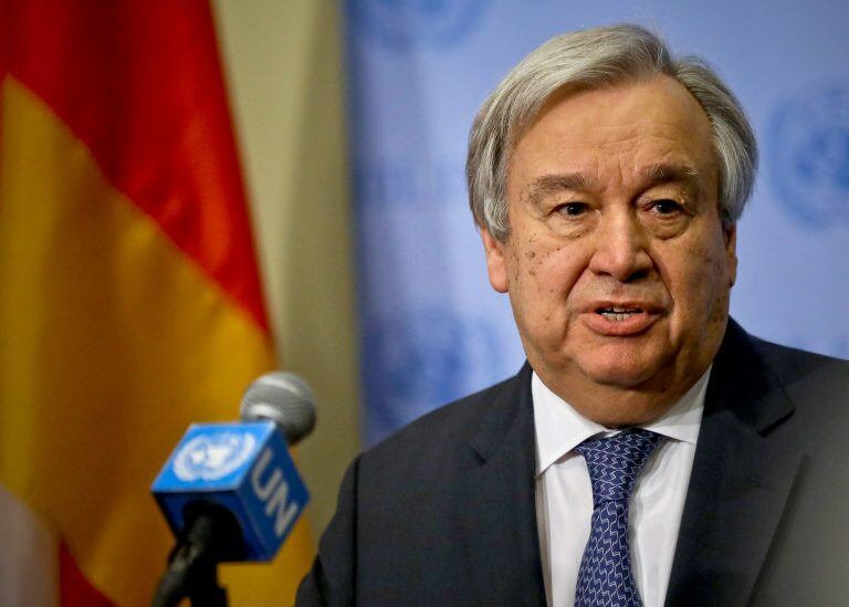 António Guterres, secretario general de Naciones Unidas (AP)