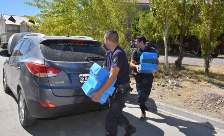 La policía secuestró material. Foto ilustrativa.