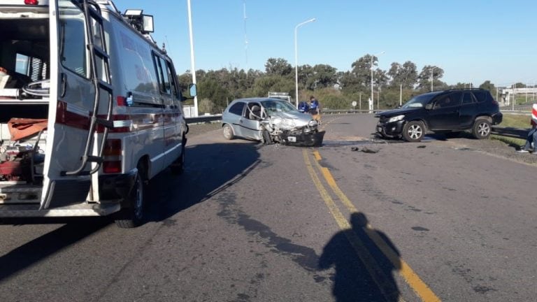 Accidente Ruta 12
Crédito: Bomberos Ceibas