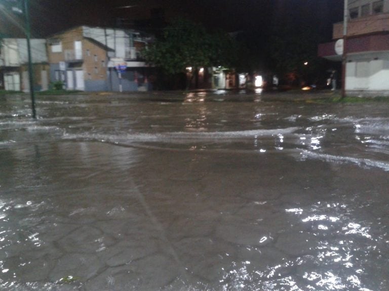 Imágenes del temporal que afectó Resistencia. (Redacción Vía Resistencia)