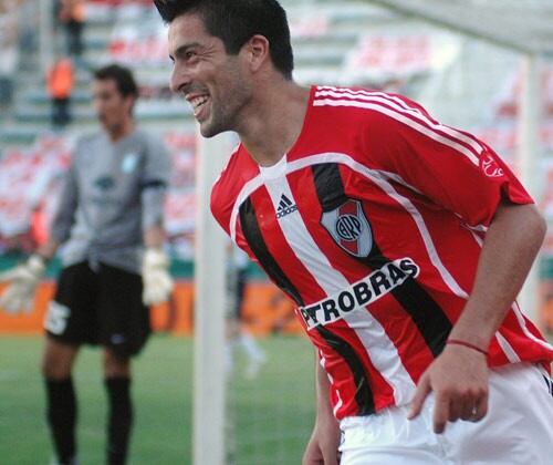 Diego Galván en su paso por River (Foto: La Gaceta).