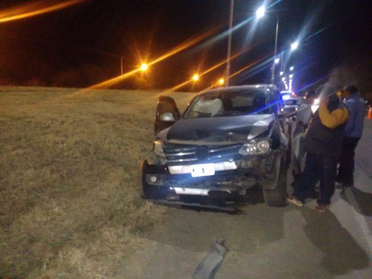 Accidente en Juarez Celman con 3 heridos (Policía)