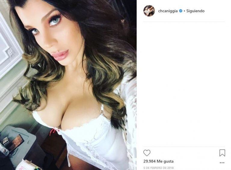 Charlotte Caniggia.